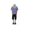 We11done Ss22 Logo Patch Short Sleeve T-Shirt Unisex Tops Navy-Blue WD-TT1-22-722-U-NV