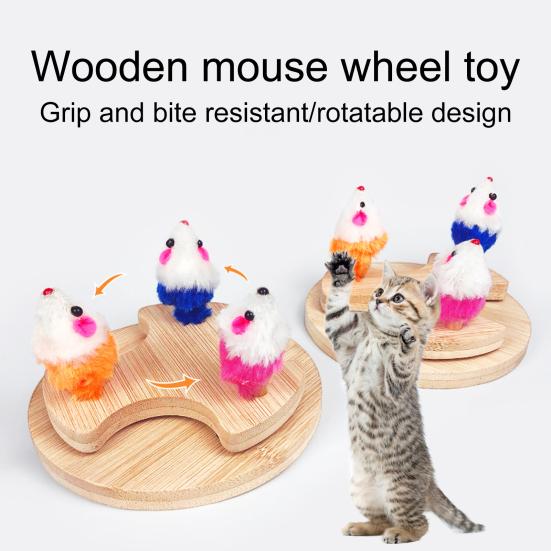 

Забавный дизайн вращения игрушки для домашних животных, предотвращающий падение, избавляет от скуки