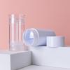 1 Pcs 40/75G Empty Balm Container Refillable Plastic Twist-Up Bottle For Diy Natural Crystal Deodorant Stick Cosmetics Tube