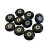4 Pieces Pilates Reformer Wheels Bearings Direct Pu Construction Quiet Suitable for Exercise Gym
