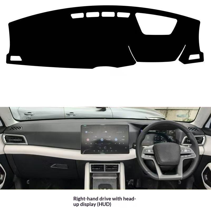 Passend für BYD Atto 2 Neue Version Rechtslenker Armaturenbrett Sonnenschutzmatte Wärmeisolierung Anti-Sonne Ledermatte Auto Innenraumteile