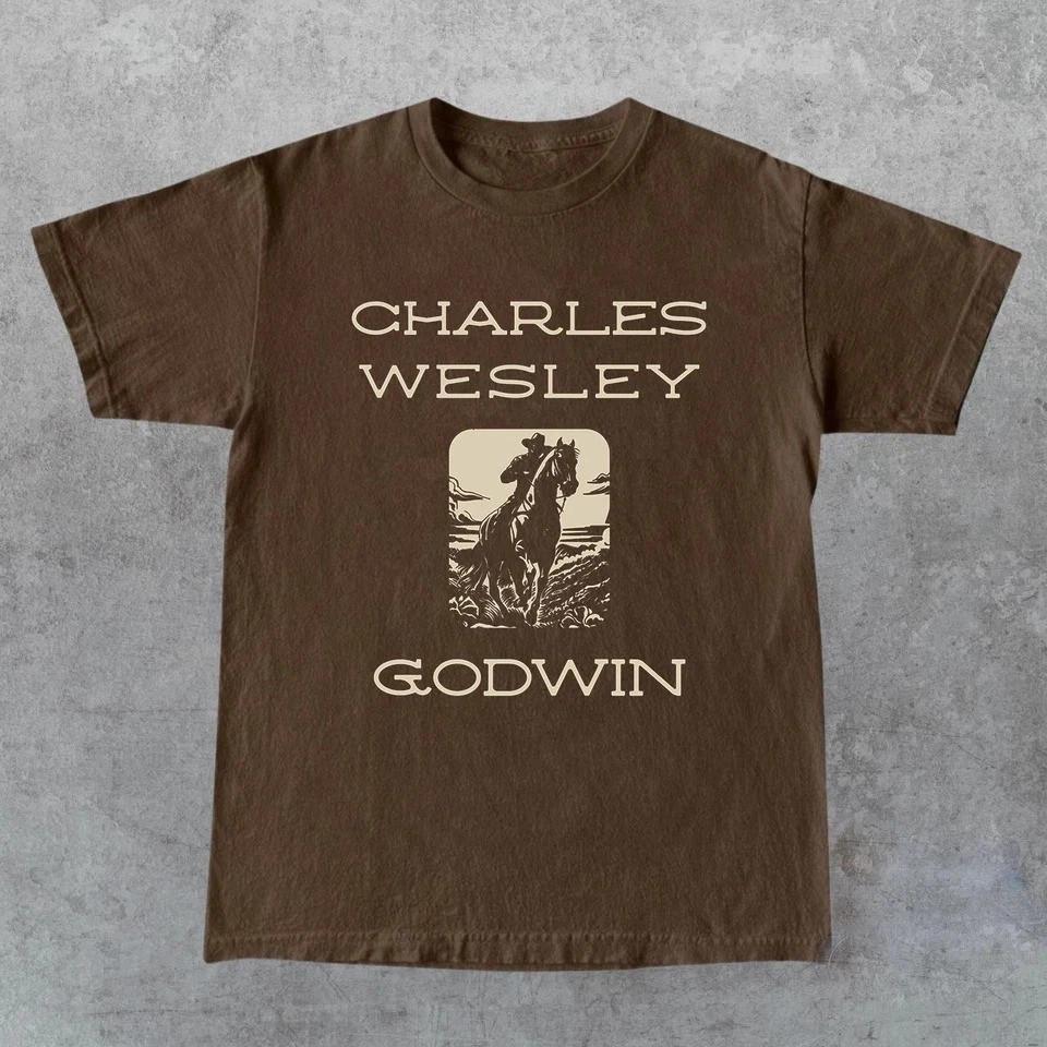 Charles Wesley Godwin LIVE IN CONCERT BROWN T SHIRT Full Size S5XL QT1643 Unisex T-Shirt S