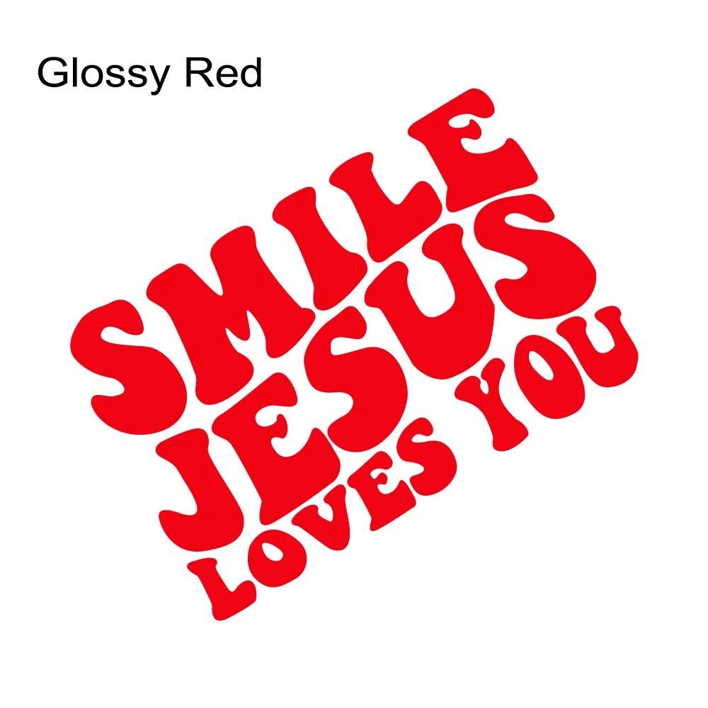 

Car Stickers Christian Christ Car Vinyl Decal Waterproof Creative Vinyl Films Decorative Decals Auto Exterior Accessories
