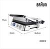 Контактный гриль Braun CG 9043 Multigrill 9 (0X17900004)