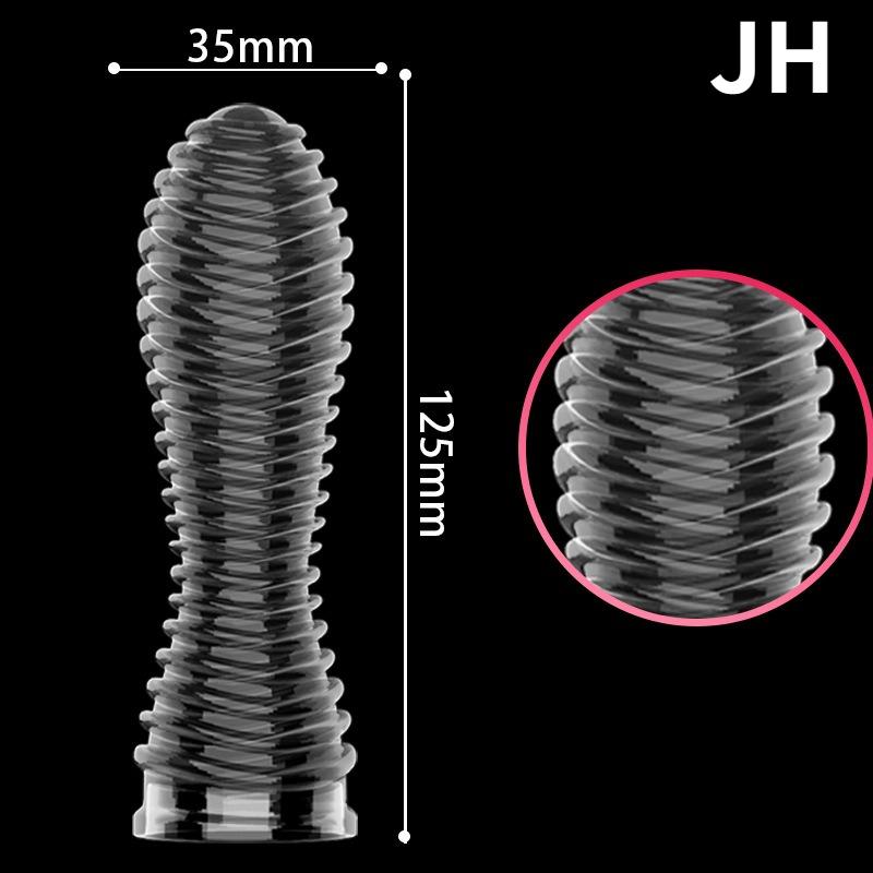 14 Typs Crystal Penis Enlargement Sleeve Penis Enlarger Sex Toys for Men Delay Ejaculation Condones Adult Sex Products