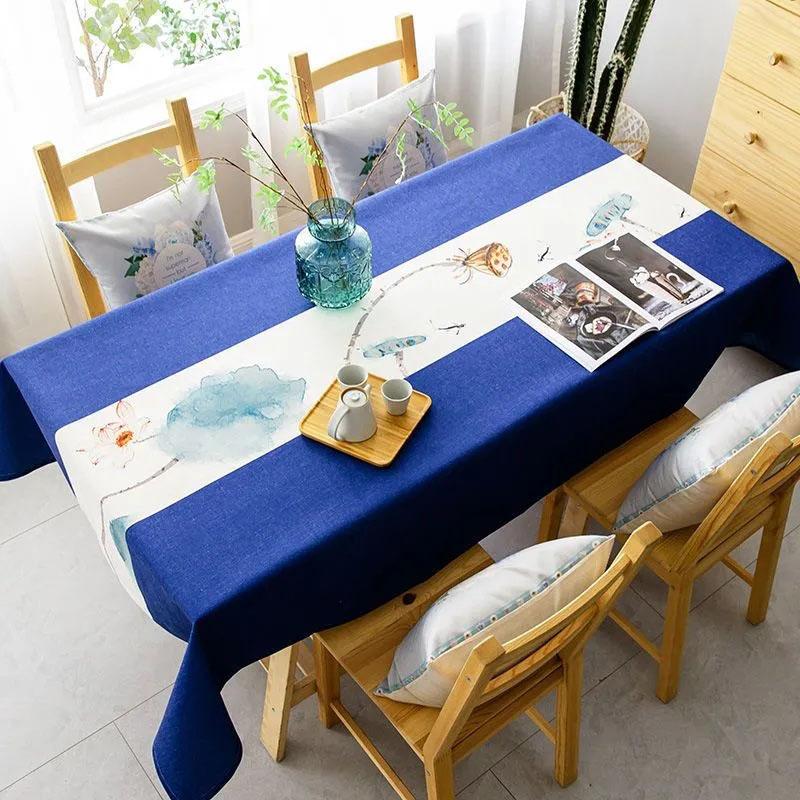 

Скатерти Хлопок Лен Домашняя Скатерть Круглая Прямоугольная Скатерть Маслостойкая Противоожоговая Чайная Скатерть Свадебная Вечеринка Украшение Скатерти 60 * 60CM