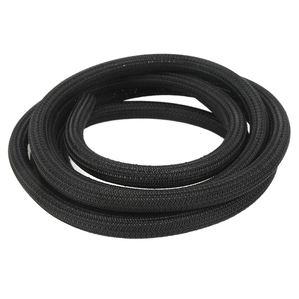 Cable Sleeve 1 2in Diameter Polyethylene Prevent Pets Chewing Black Cord Protector 3 Meter   10ft