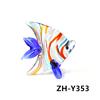 Mini Ocean Fish Figurine Cute Glass Sea Fish Ornaments for Diy Home Desktop Fairy Garden Micro Landscape Aquarium Decor Supplies