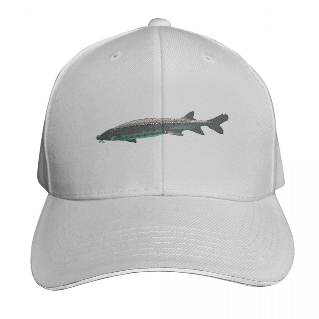 Atlantic Sturgeon Color Design Baseball Cap Snapback Cap Mountaineering golf hat genuine sailor cap for Unisex Caps Women Unisexs