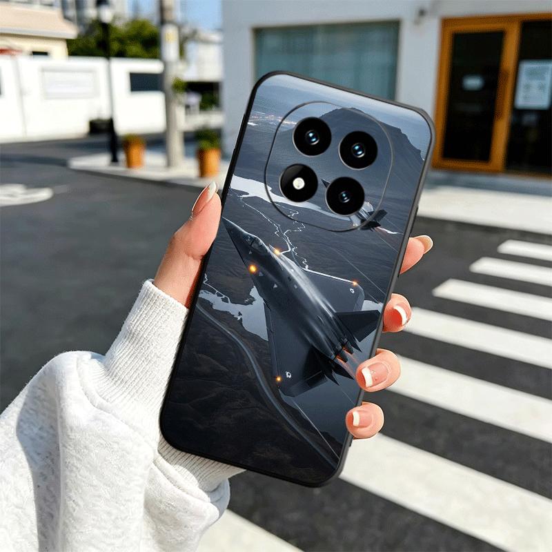 

Aircraft Helicopter Formation Soft Phone Case for Xiaomi Redmi Note 12 13 14 15 Pro Plus 11 12S 11S 11T 10 4G Black Cover Back S Redmi Note 11T Pro