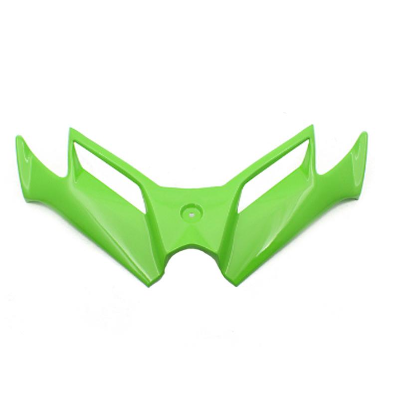 

Для Kawasaki Ninja 300 Ninja 250 NINJA300/250 EX300 2013-2017 детали мотоцикла, спойлер с фиксированной защитой от ветрового крыла спереди зелёный