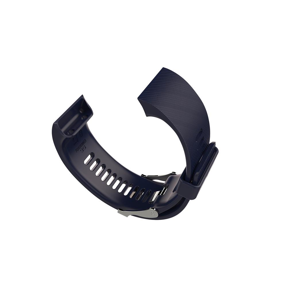 Flexible Silicone Watch Strap for Garmin Forerunner 35,Replacement Wrist Band with Adjustable Pin Buckle