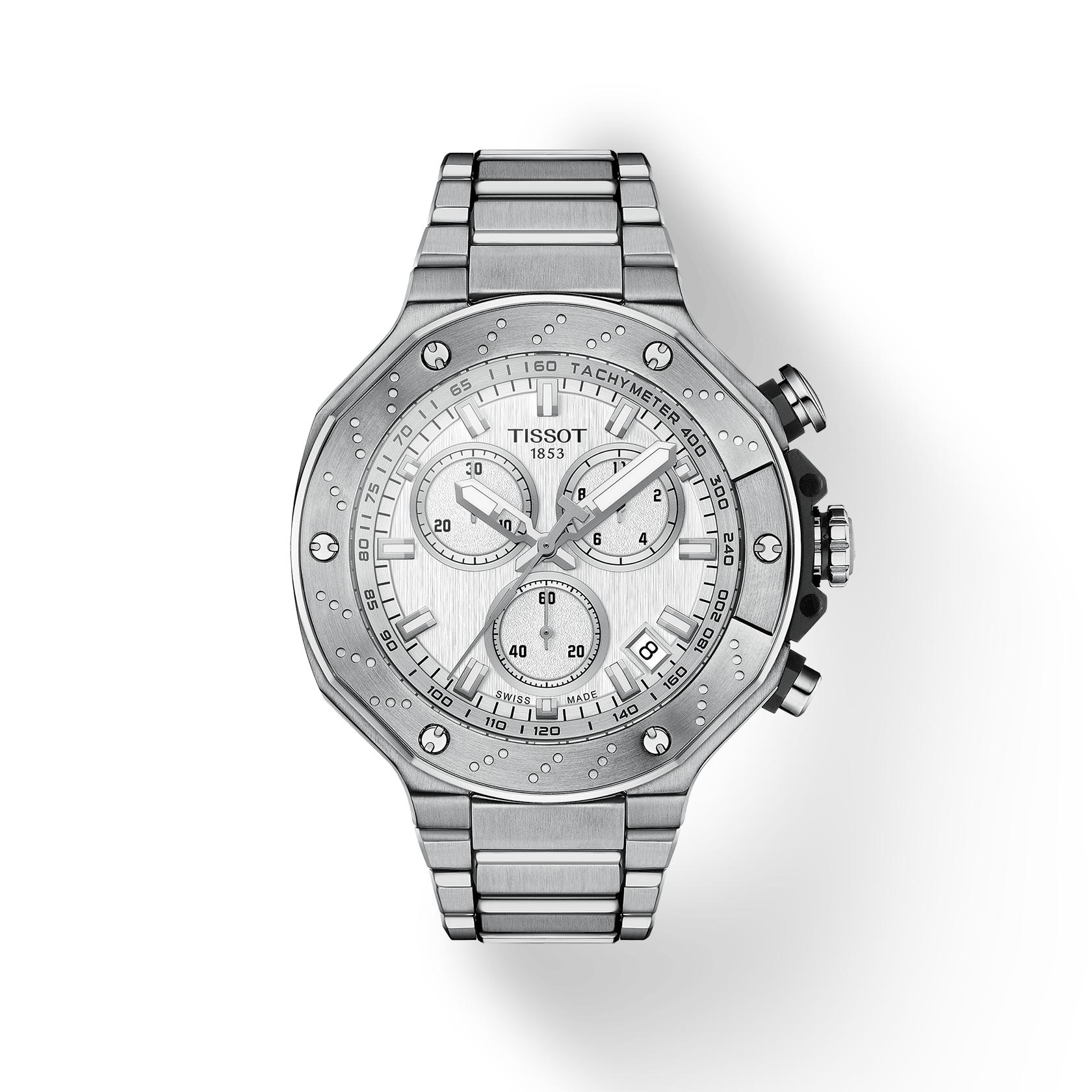 

Tissot Stainless Steel silver Dial Men s Fashion Watch T141.417.11.031.00 срібний