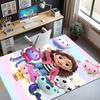 Gabby's Dollhouse Pattern Rug, Indoor/Outdoor Mat, for Picnic, Gameroom, Bedroom, Office, Living Room, Home Decor Carpet, Birthday Gift
