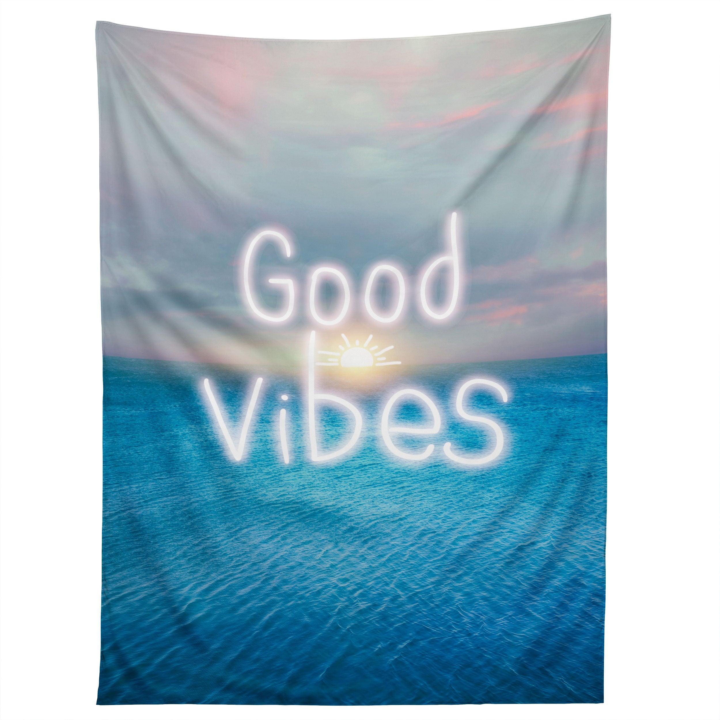GOOD VIBES I tapestry 75x100