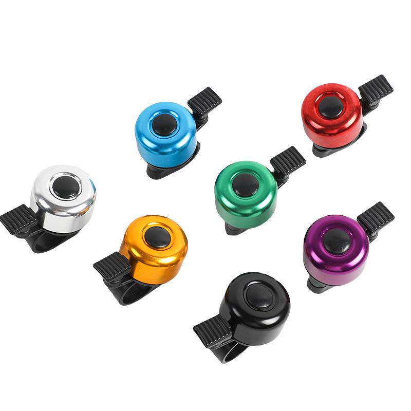 Colorful Mini Bicycle Bell - Loud Thumb Ring for Bikes and Scooters