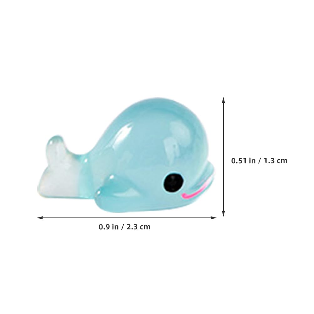 Figurine Dolphin Iluminate YARNOW, Set de 24, Figurine cu Viață Marină într-o Găleată, Luminoase pentru Decor Interior