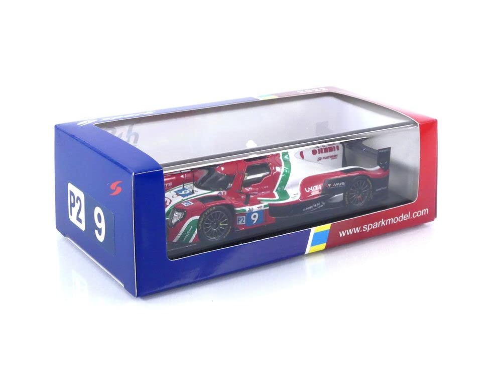 Spark Oreca 07 Gibson Prema ORLEN Team 2022 Le Mans 24H 2nd in class Colombo 1/43 #9 R. Kubica/L. Deletraz/L.