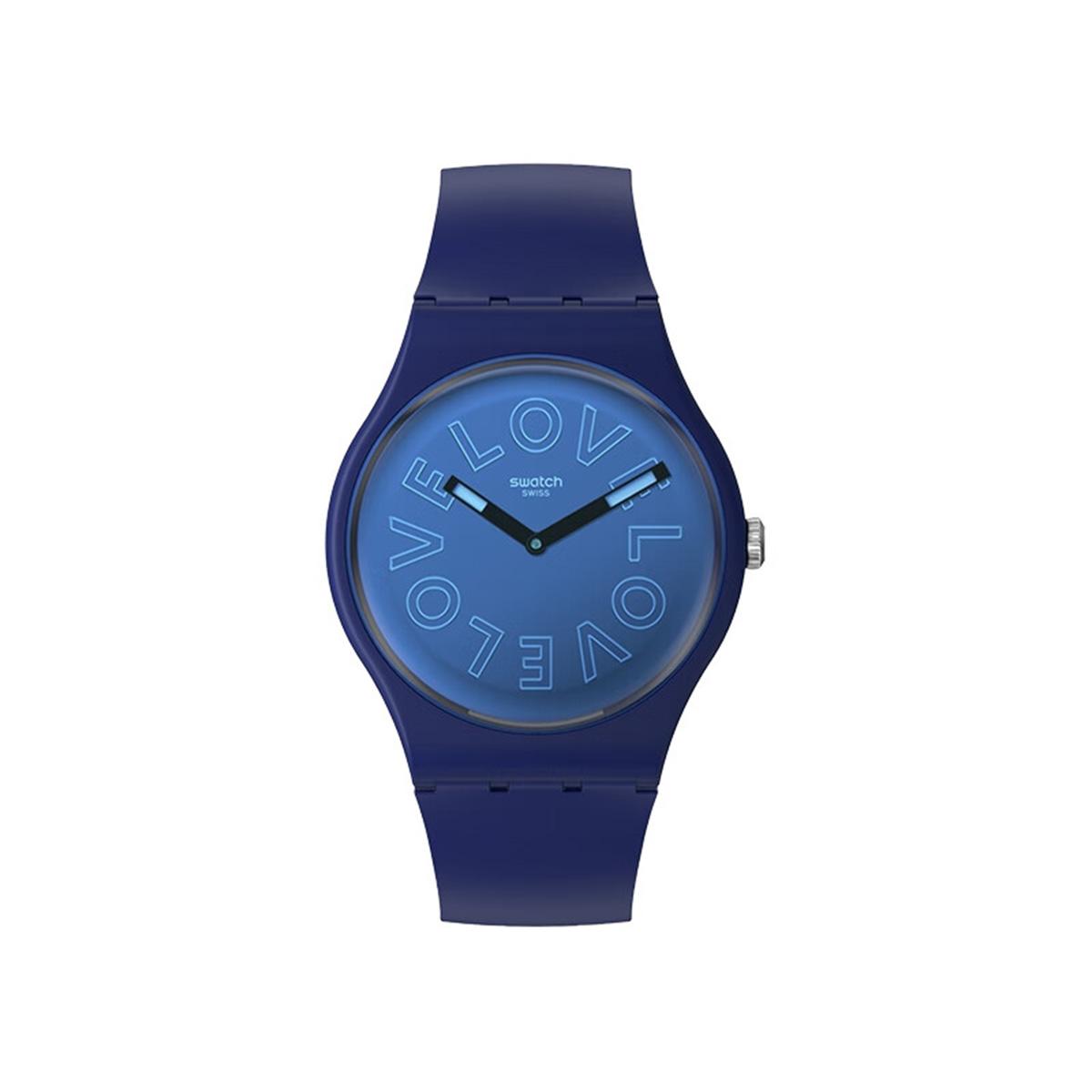 SWATCH Quartz Movement Dark Blue Love