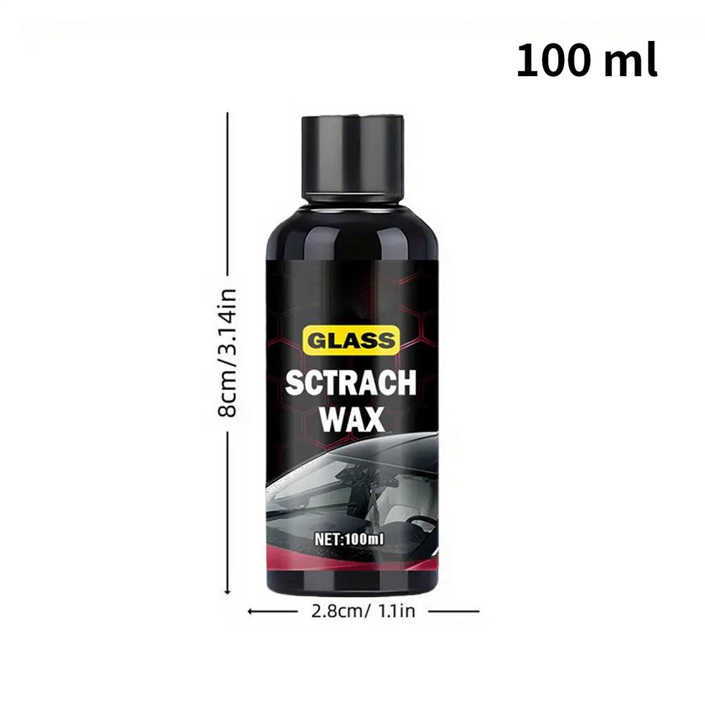 

100ml Automobile Swirl Remover Wax Car Windshield Scratch Remover, Mirror Clarity Restorer Polishing Paste for Vehicle RV Sedan