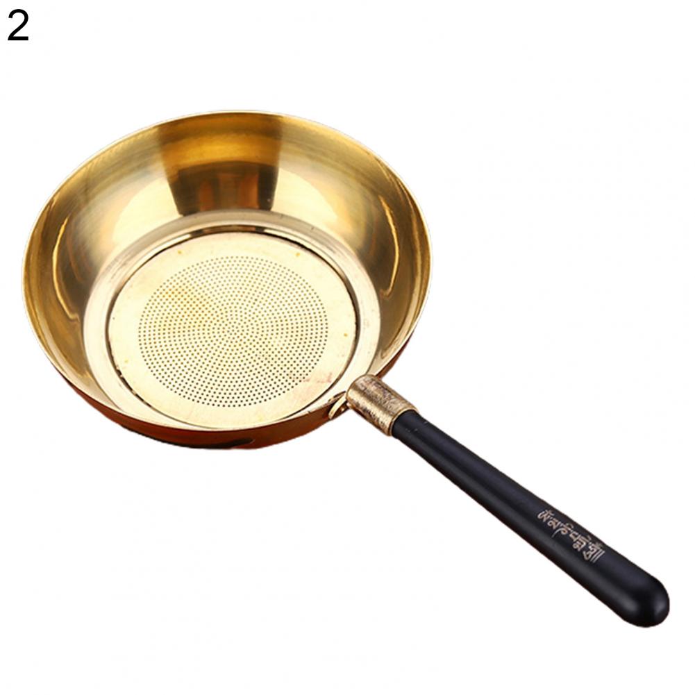 Convenient Tea Drain Filter Golden Tea Coffee Strainer Fine Mesh Filter Multi-purpose Eco-friendly Tea Spoon for Restaurant