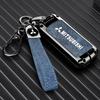 zjvc8 2025 2/3 Button Zinc Alloy Car Key Case Cover Shell For Mitsubishi Pajero Outlander XL Montero Lancer Triton l200 Galant Evo ASX