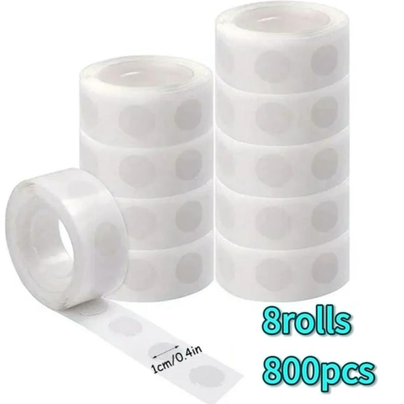 100-2000pcs Double-sided Adhesive Dots Transparent Removable Balloon Adhesive Tape Glue for DIY Wedding Birthday Party Decor