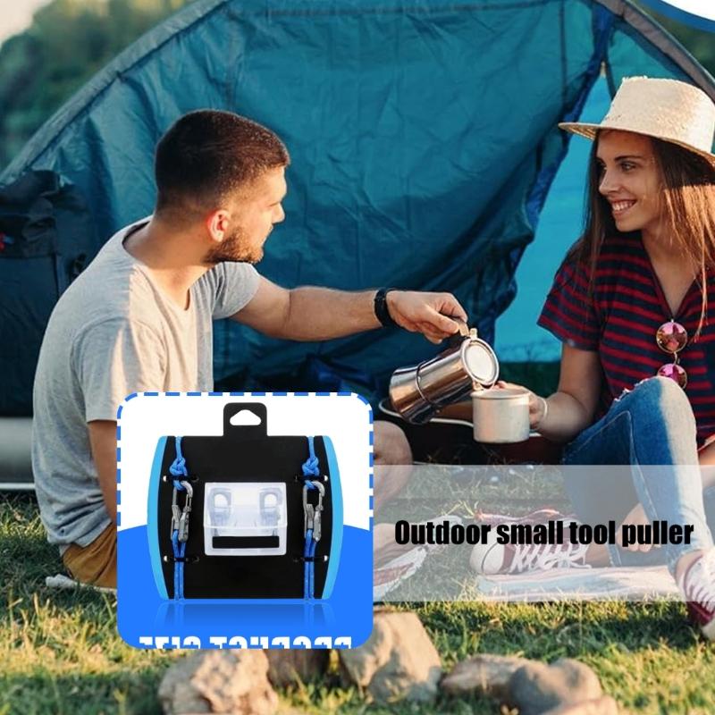 Stainless Steels Rope Adjuster Rope Control Tent Guyline Tensioners Adjuster Light Weight Tent Guyline Tool Easy to Use