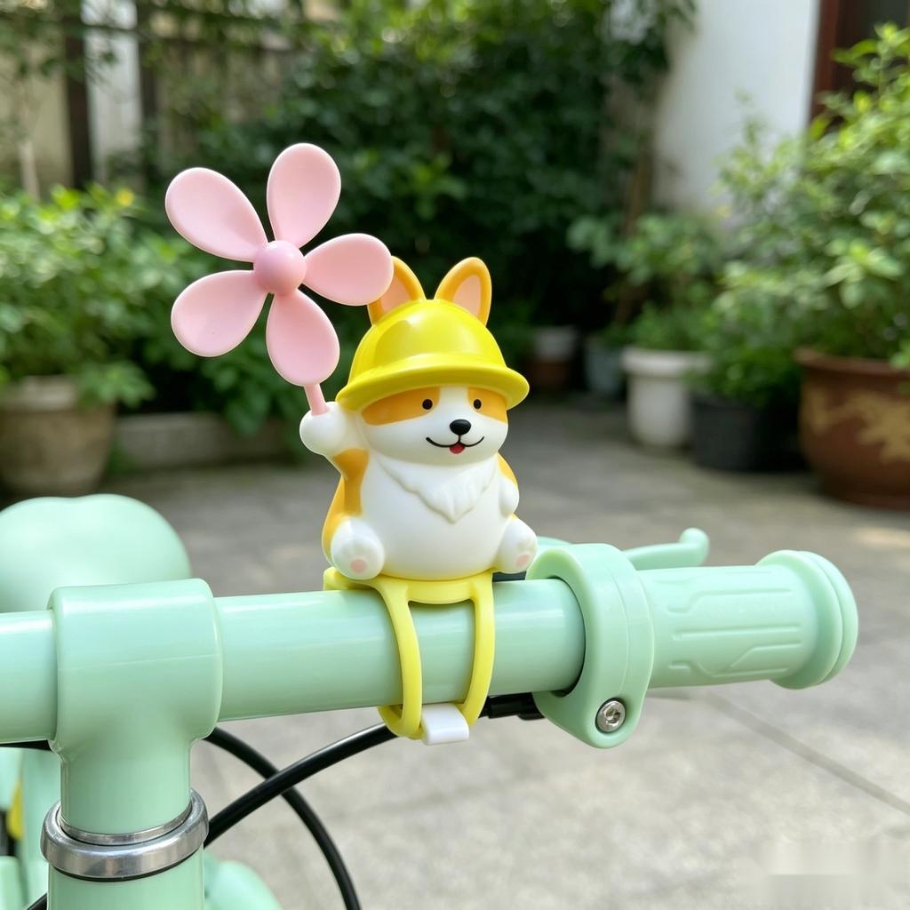 Xiaomi Cute Animal Windmills Electric Bike Ornaments - Unique Bicycle Decorations Riding Accessories