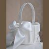 Satined Wedding Petal Basket Flower Girl Basket for Various Wedding Atmospheres Creation Garden Wedding Flower Baskets