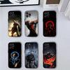 G-God O-OF W-War Phone Case Phone Case For iPhone 16,15,14,13,12,11,Pro,X,XS,Max,XR,Plus,Mini Soft Black Cover