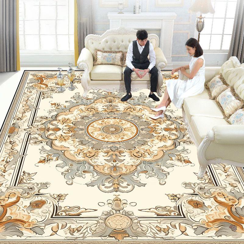 Luxury Carpets for Living Room European Large Size 200X300 Rugs for Bedroom Bedroom Decor Home Alfombra Plush Non-slip Floor Mat