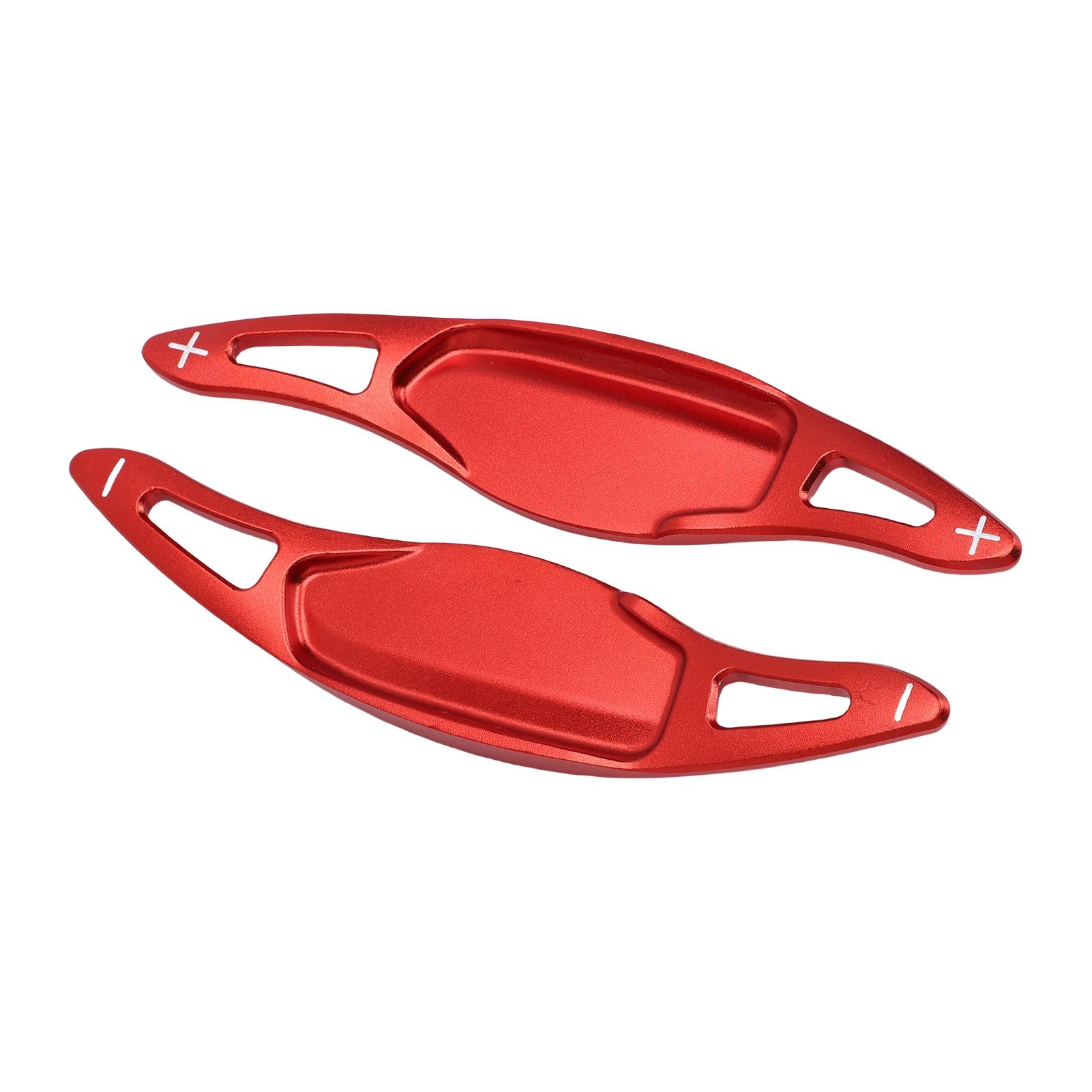 

2PCS Ste ing Wheel Paddle Extension Trim Cov Aluminum Alloy Paddle Blade Replacement for 2018 and Lat