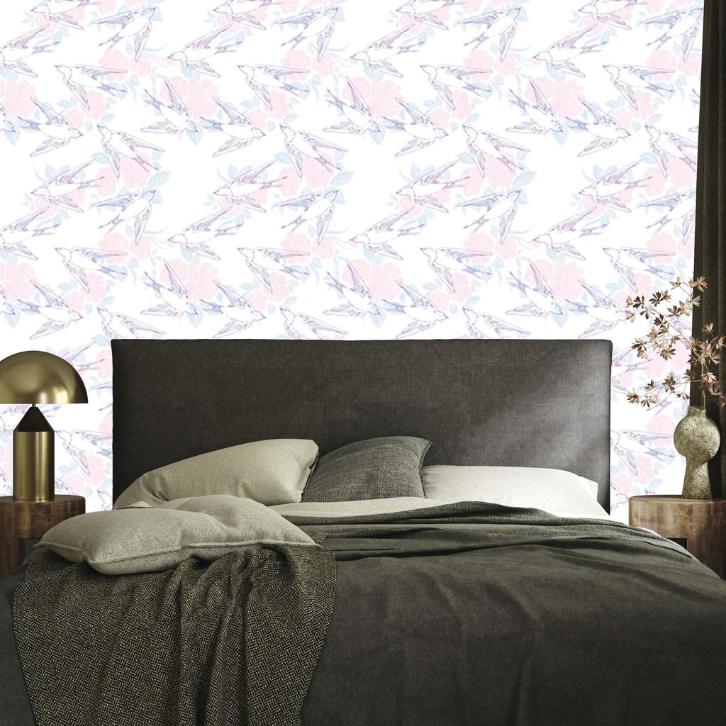 Flying Swallows Wallpaper for Living Room and Bedroom 50x1000