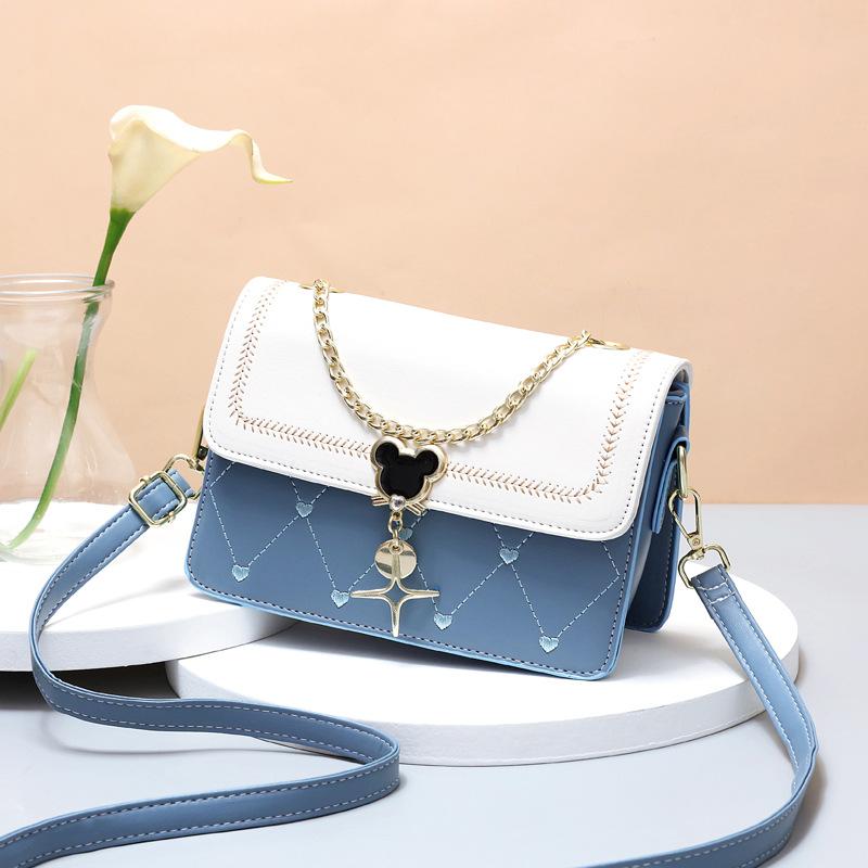 Valentine's Day women's shoulder small square bag summer new trend versatile niche girl heart gift bag