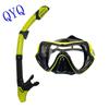 Full Dry Snorkeling Set: Diving Mask with PVC Silicone Snorkel Mouthpiece
