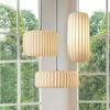 Modern Japanese Wabi Sabi Silk E27 Chandelier Nordic Home Decor Designer Lamp Living Dining Room Bedroom B&B Loft Pendant Lights