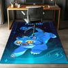 Custom Name KPop Demon Hunters Printed Carpet,Rug for Office Chair Living Room Bedroom Kitchen Room Decor Gifts.