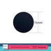 3-Inch Round Flocked Wet/Dry Sanding Disc - 75mm Velvet-Backed Polishing Sheet