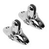 2PCS Boat Bimini Top Swivel Hinge Stainless Steel Bimini Top Hardware Deck Side Mount Quick Release Hinge