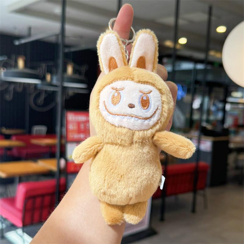Plush Cartoon Style Toy Keyring Gold Keychain Key Collectors Holders