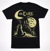 The Cure Cat Moon Bats Logo T-Shirt Gothic Rock Post-Punk New Wave Alt Band