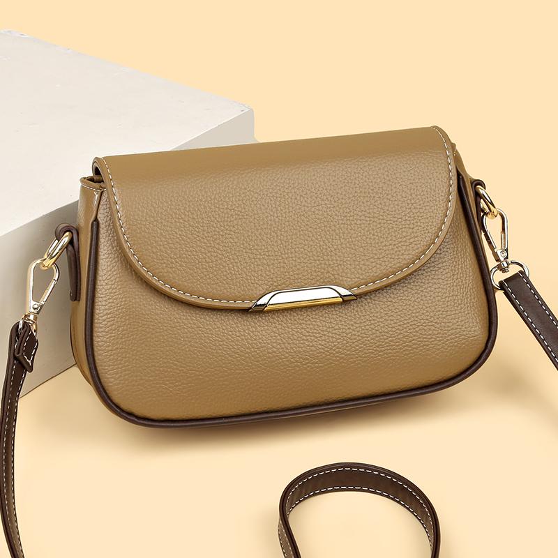 Fashionable PU Leather Women's Shoulder Bag, Simple Casual Crossbody Bag, Fashionable Retro Daily Bag Suitable for Daily Use and Shopping