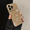 Applicable to iPhone17Promax mobile phone case Apple 17Air crystal lens ice glass 16P protective case