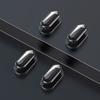 4Pcs Hidden Car Hooks ABS Adhesive Back Seat Organizers for Keys Masks Chargers Multi-surface Car Hooks for Leather Glass Tile