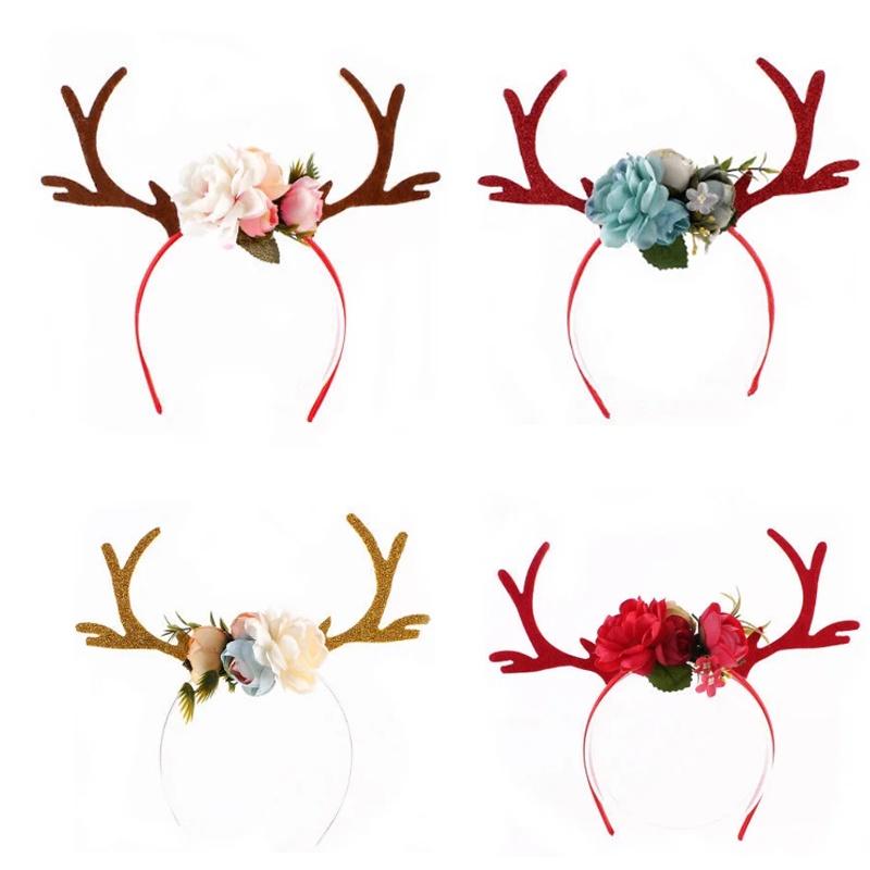 Bellissimo Copricapo con Corna di Renna per Donne Ragazze Perfetto per le Feste di Natale