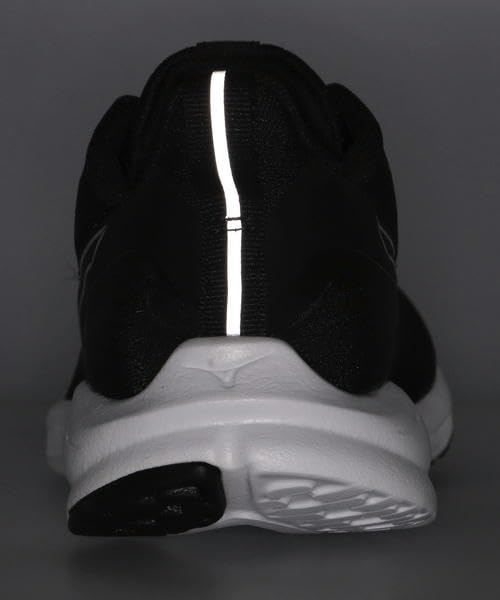 Mizuno Esperanzer 2 Running Shoes, Black/Silver, Size 24.0 Cm, 4E, for Jogging, Training, Sports, Indoor Use, Commuting, and Exercise