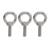 Lifting Shoulder Eye Bolt Stainless Steel Versatile High Hardness Hanger Eye Bolts for RV Boat Construction Vehicle M10