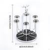 Cup Rack Stand Coffee Mug Holder Nonslip Display Drainer Draining for Drinkware Cafe Shop