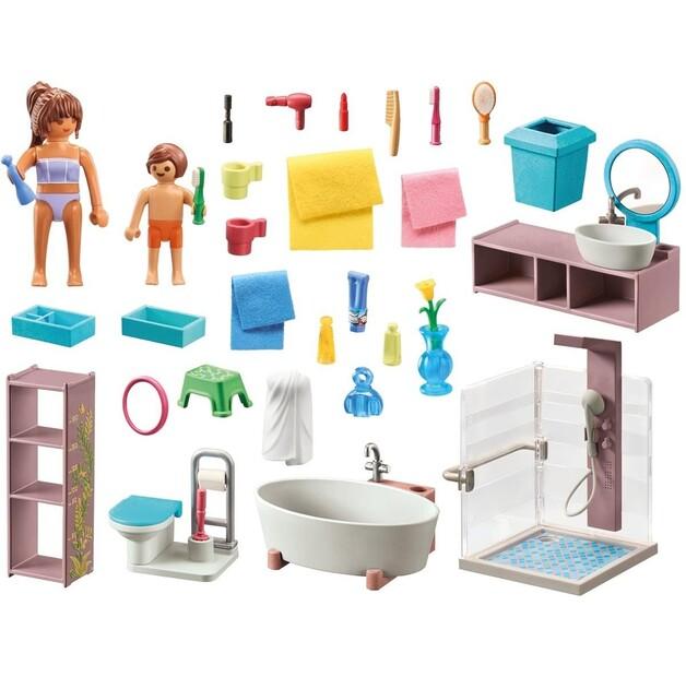 Конструктор пластиковый Playmobil 71611 My Life Ванная комната